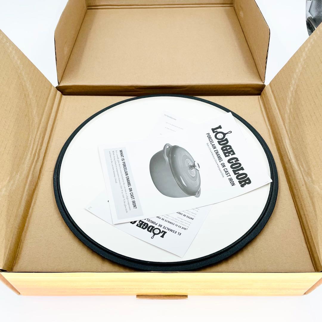 LODGE ロッジ カラー キャセロール 3QT 新品未使用