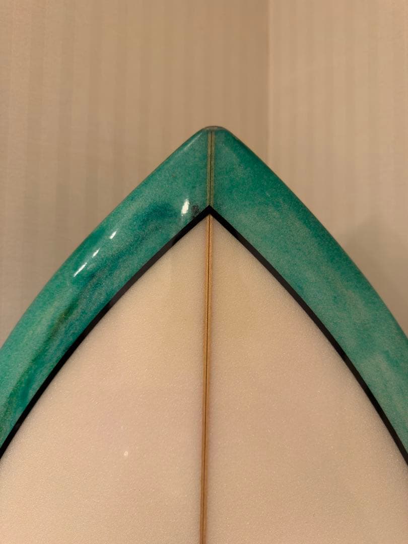 ショートボード グラデーショングリーン 3フィン