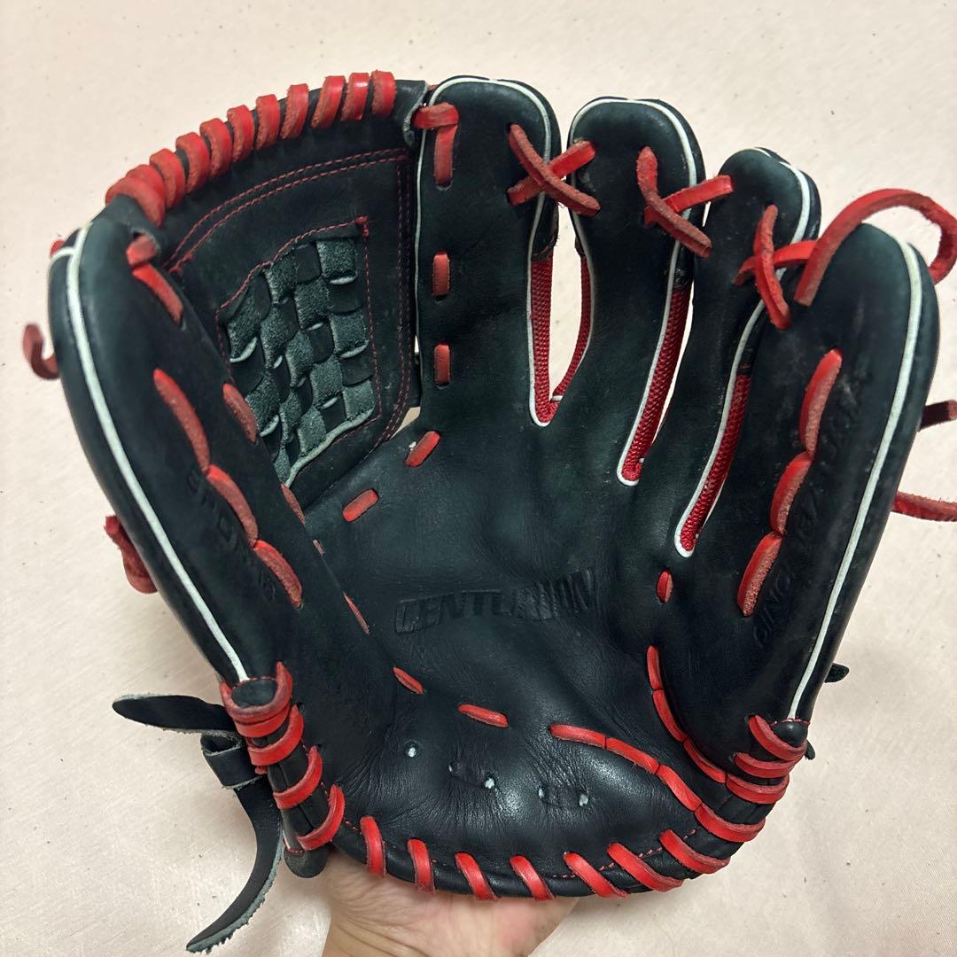 SPALDING グローブ レッド/ブラック