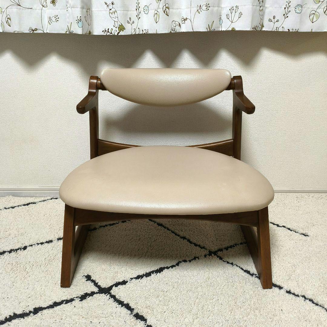 【美品】起立木工 キャスパーチェア casper 座椅子 300R-BE