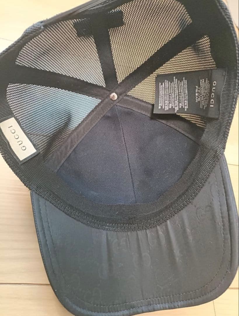 GUCCI グッチ　サイズ XL ベースボールキャップ GG