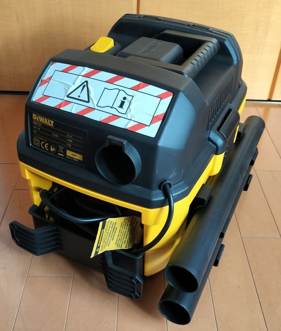 乾湿両用　バキュームクリーナー　DeWALT 掃除機 デウォルト　DXV15TJ