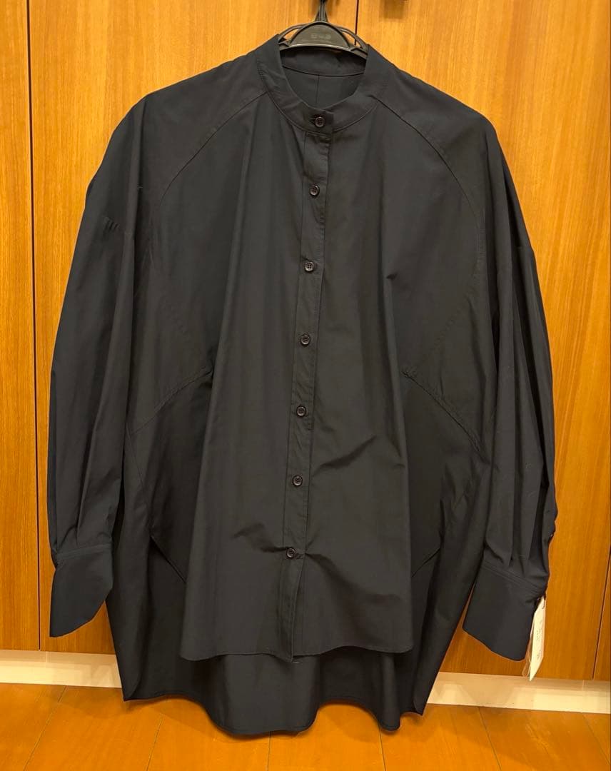 新品タグ付　MACHATT スタンドカラーオーバーシャツ