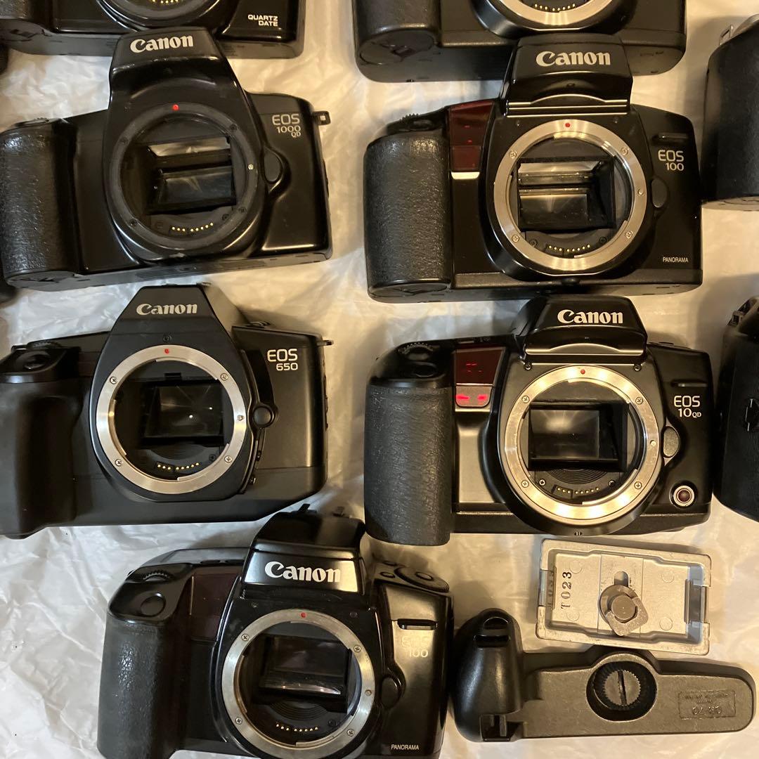 フィルムカメラ　　21個　まとめ売り　CANONセット　ジャンク