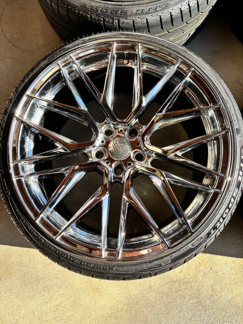 y*様 Sporza 20インチ　8.5J 10j ホイール　114.3