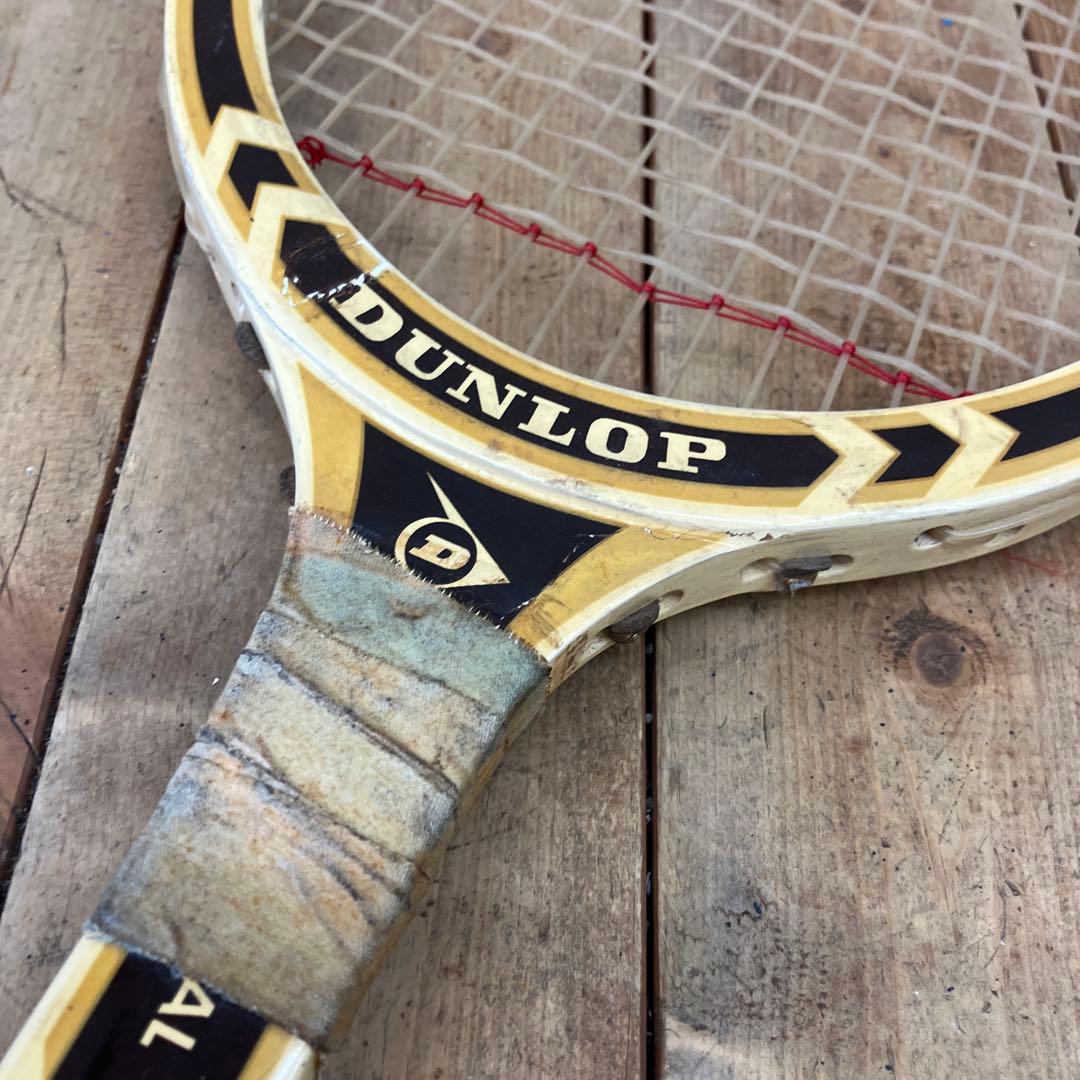ビンテージ 当時物 70年代 旧ダンロップ D-Line 101 テニスラケット