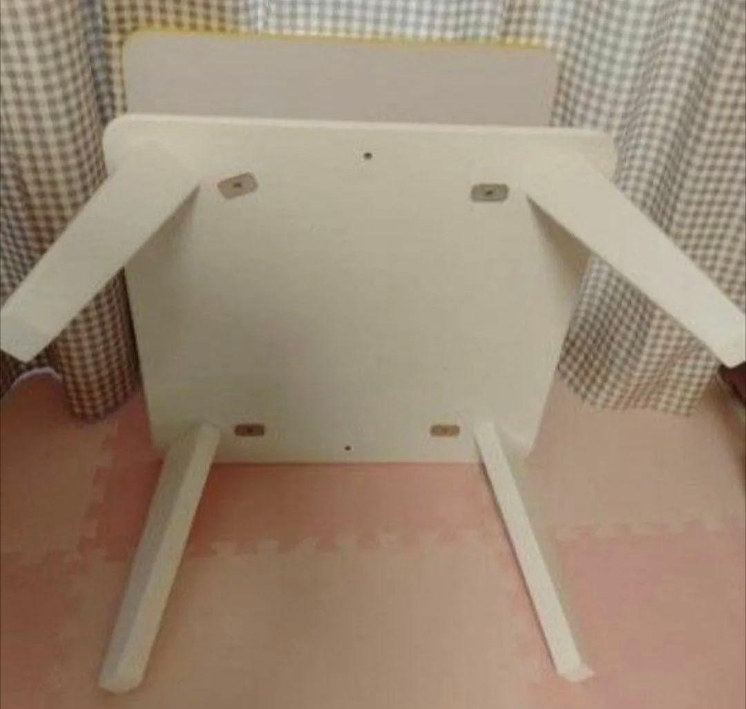 黄色が可愛い カラー　こたつテーブル　マグネットヒーター付き　フラットヒーター