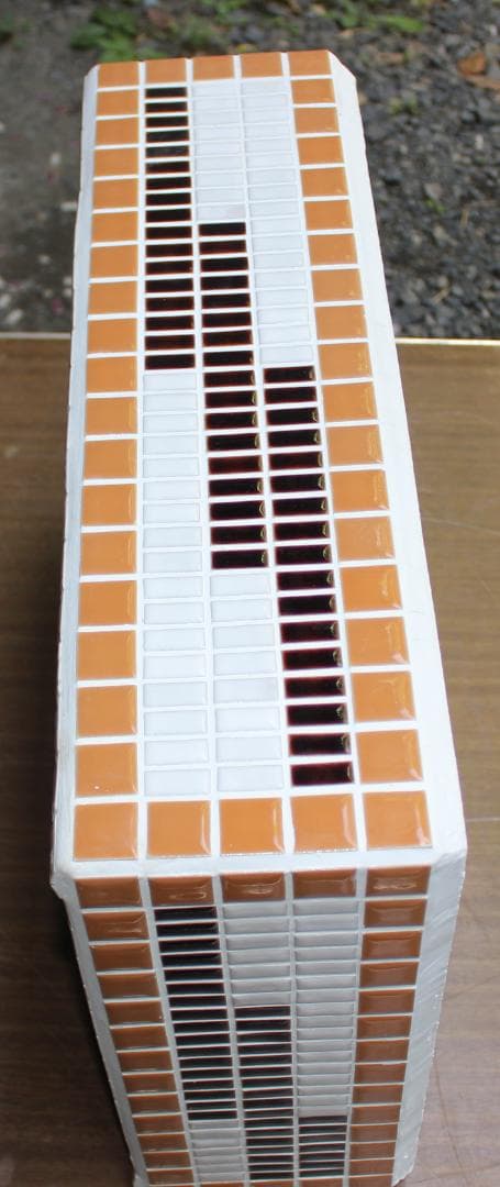 手造り　流し台　シンク　炎