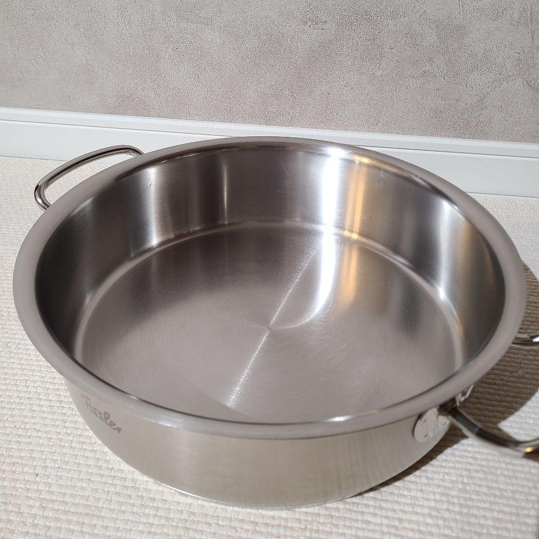 Fissler　フィスラー　プラコレクション　両手鍋 28cm　蓋付き