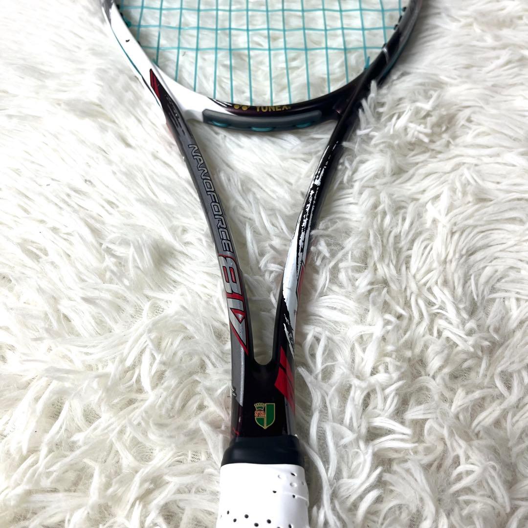 【美品】 ヨネックス ナノフォース8v REV UL2 ソフトテニスラケット