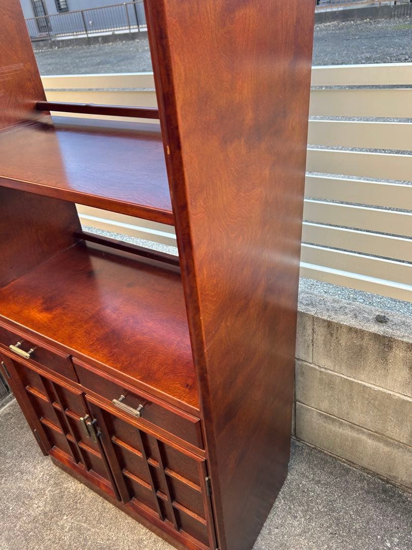 モリシゲ / MORISHIGE キャビネット　リビングボード　収納棚　レトロ