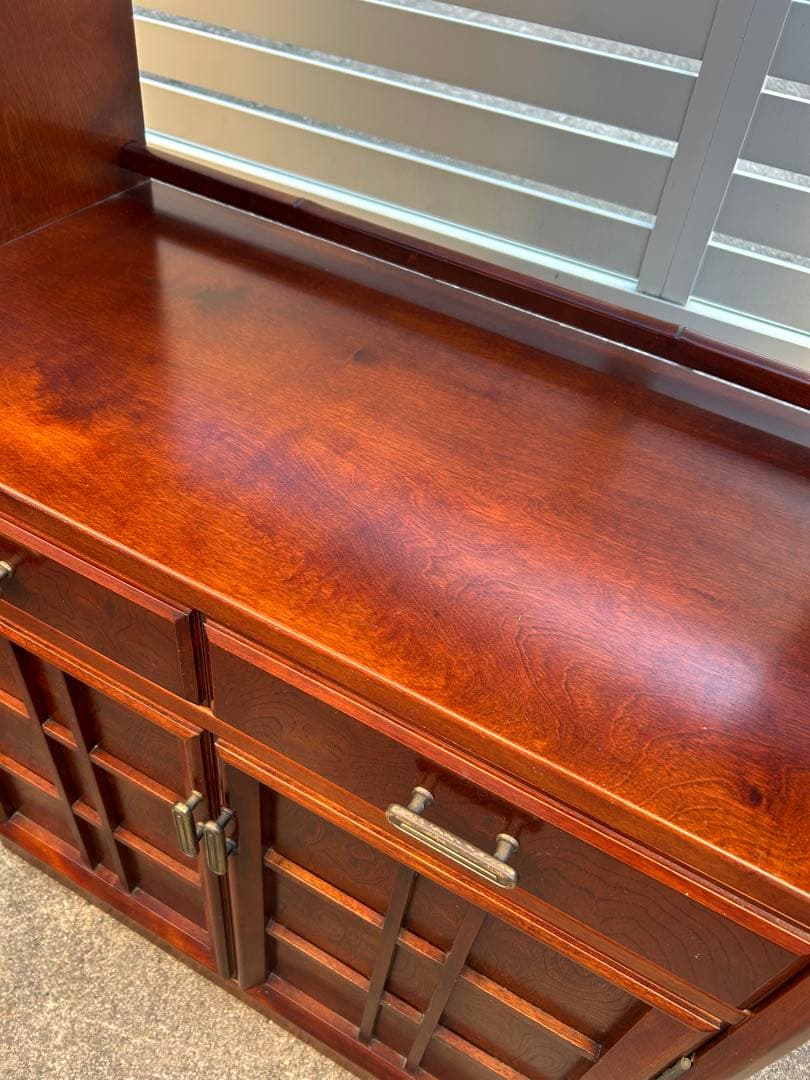 モリシゲ / MORISHIGE キャビネット　リビングボード　収納棚　レトロ