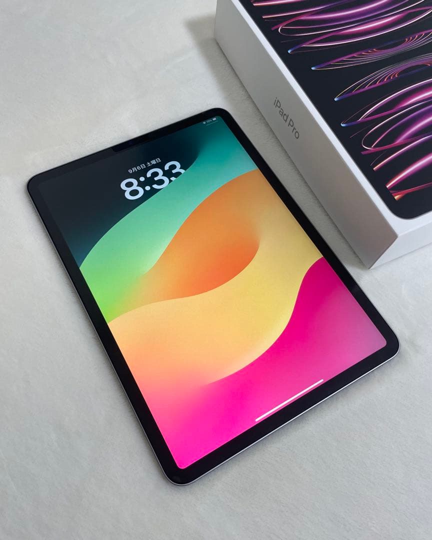 iPad Pro 11インチ 第4世代　箱、充電器つき