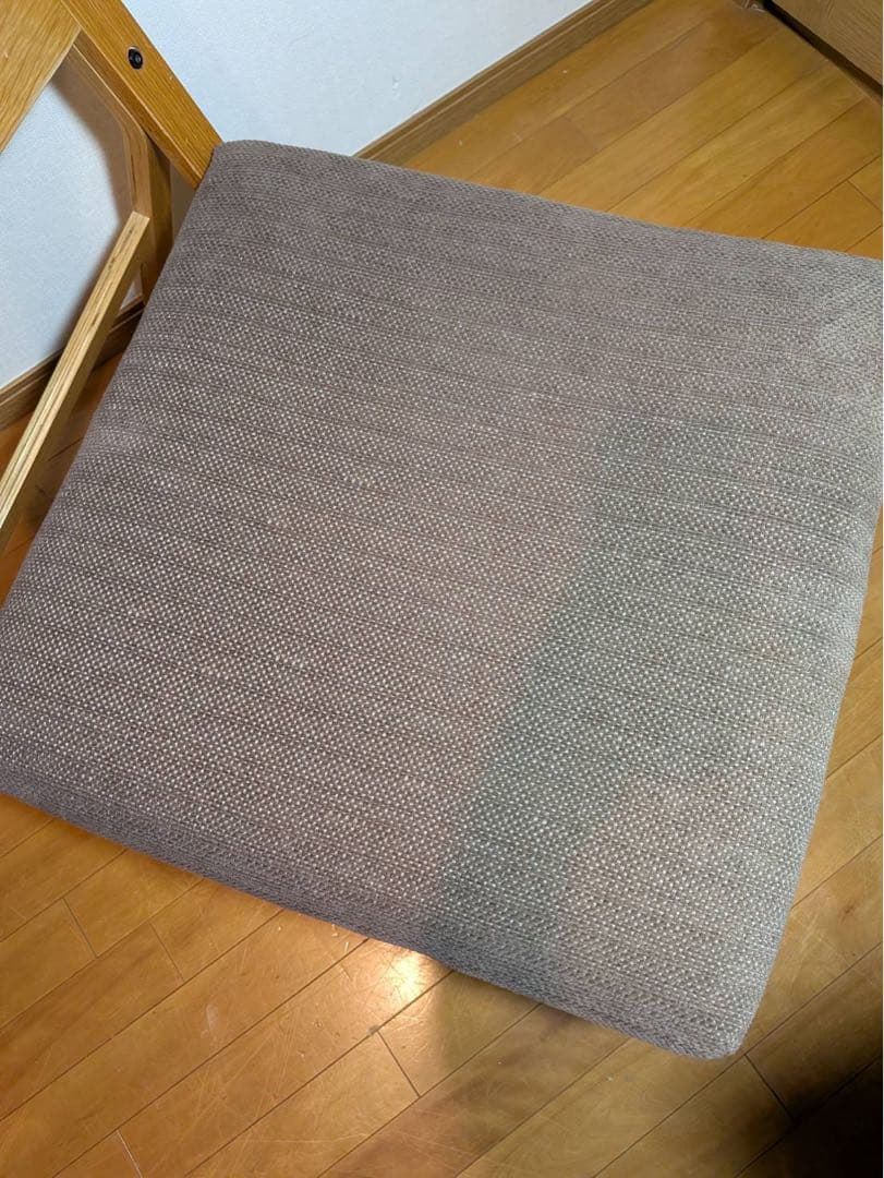 ■送料込■無印リビングでもダイニングでもつかえるソファチェア オーク 椅子ベンチ