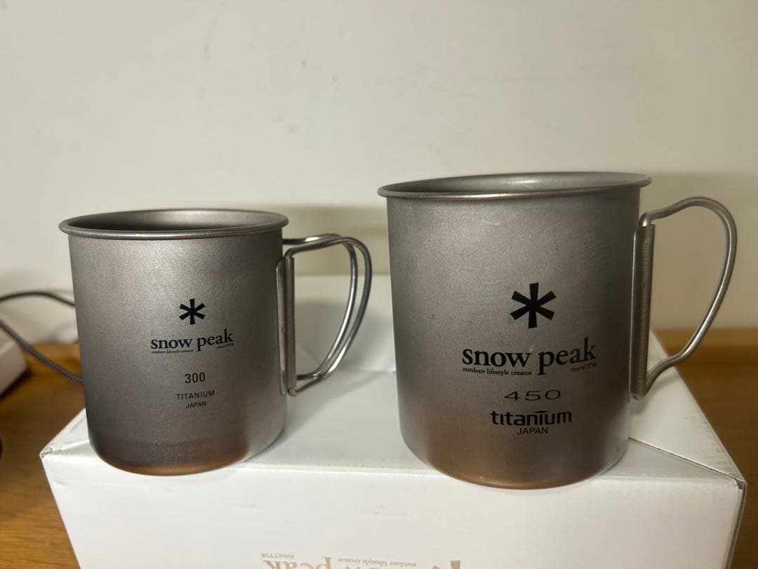 ジャーナルスタンダード　コラボ　レア　 peak チタンマグカップ