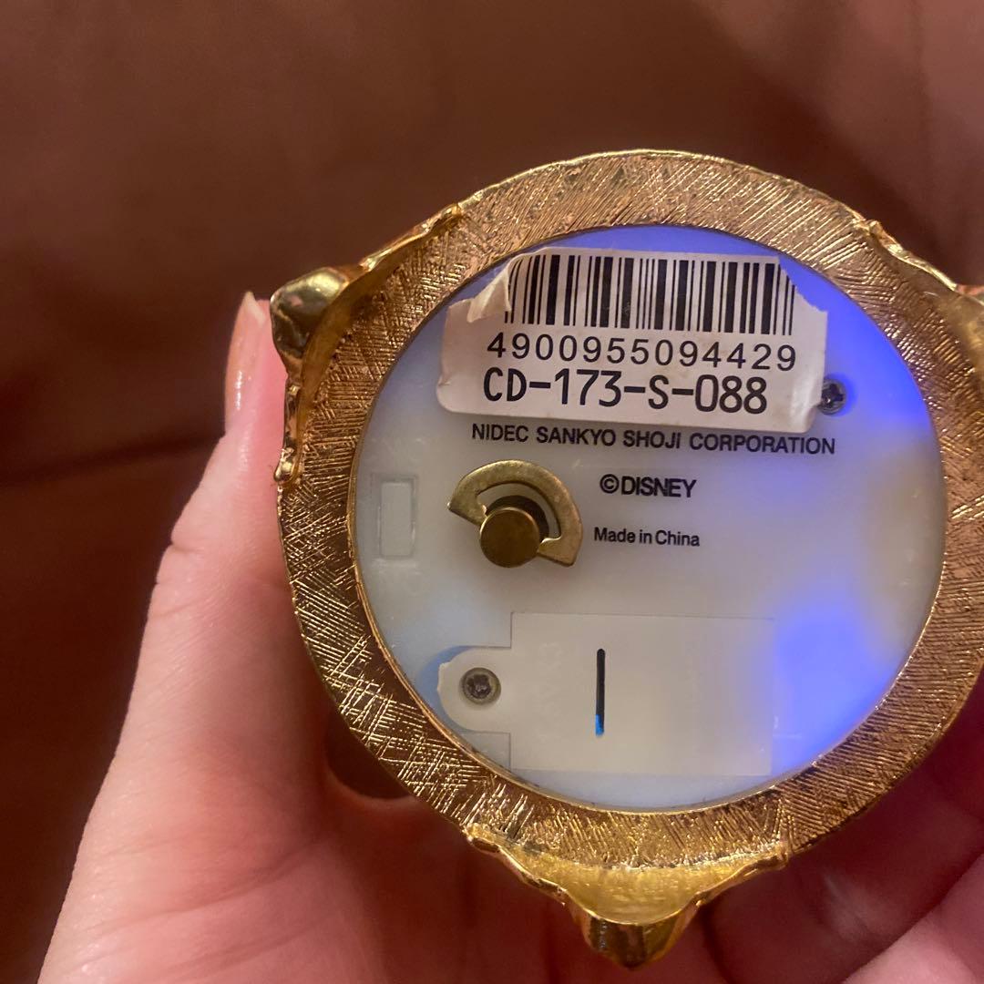 ディズニー　ミッキー エッグアートオルゴール　SANKYO