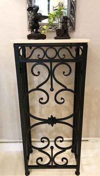 コンソール アイアン 大理石 コンパクト クラシック FM-285SS