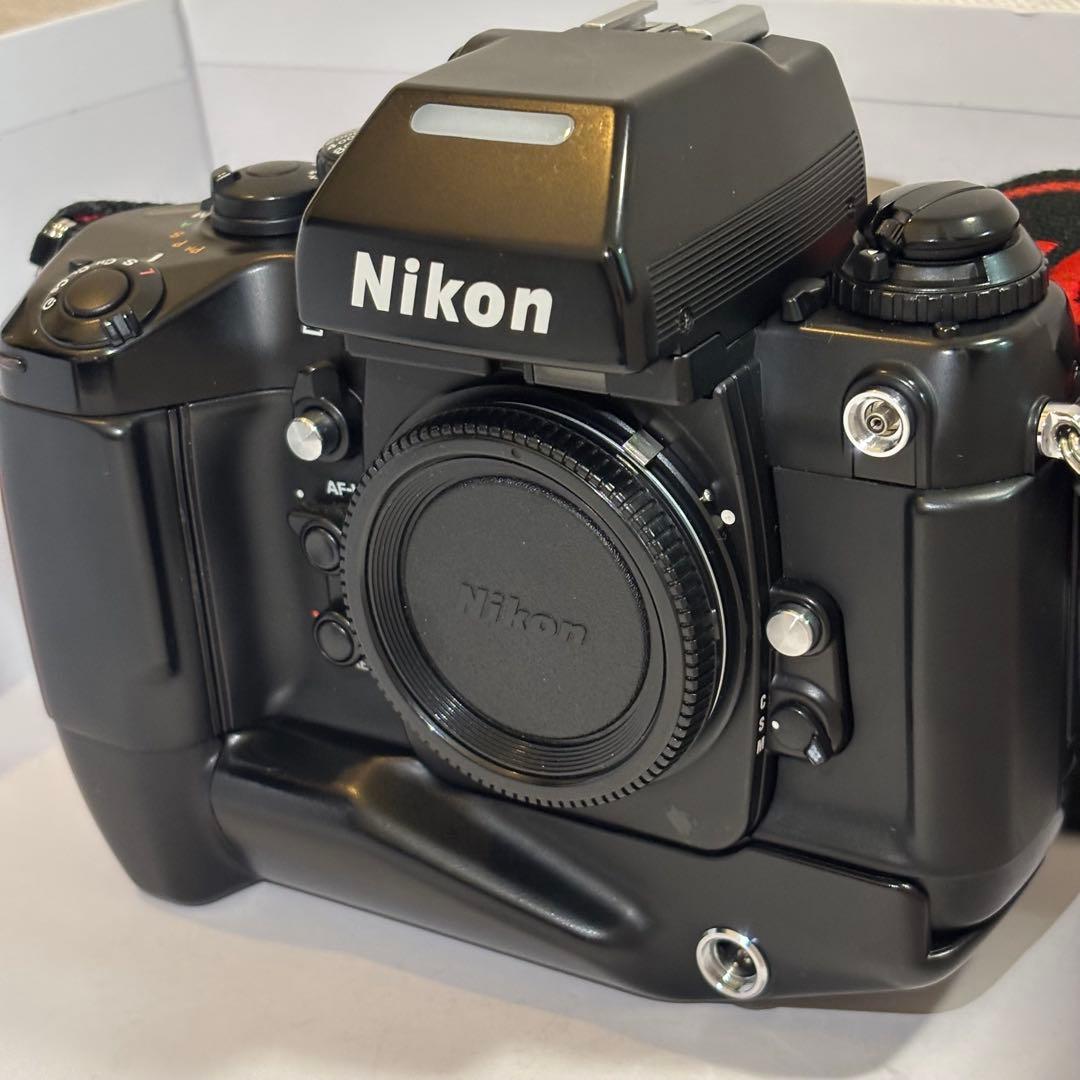 Nikon F4S ボディ MB-21 一眼レフ フィルムカメラ シャッターOK