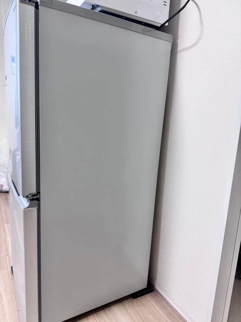 SHARP SJ-D15G-S シルバー 2ドア冷蔵庫 152L 両開き