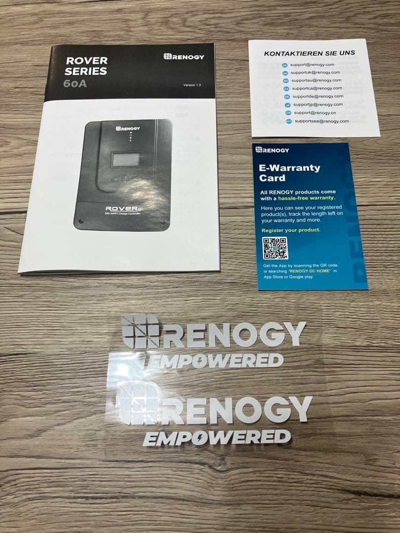 【未使用品】Renogy Rover 60A MPPTチャージコントローラー