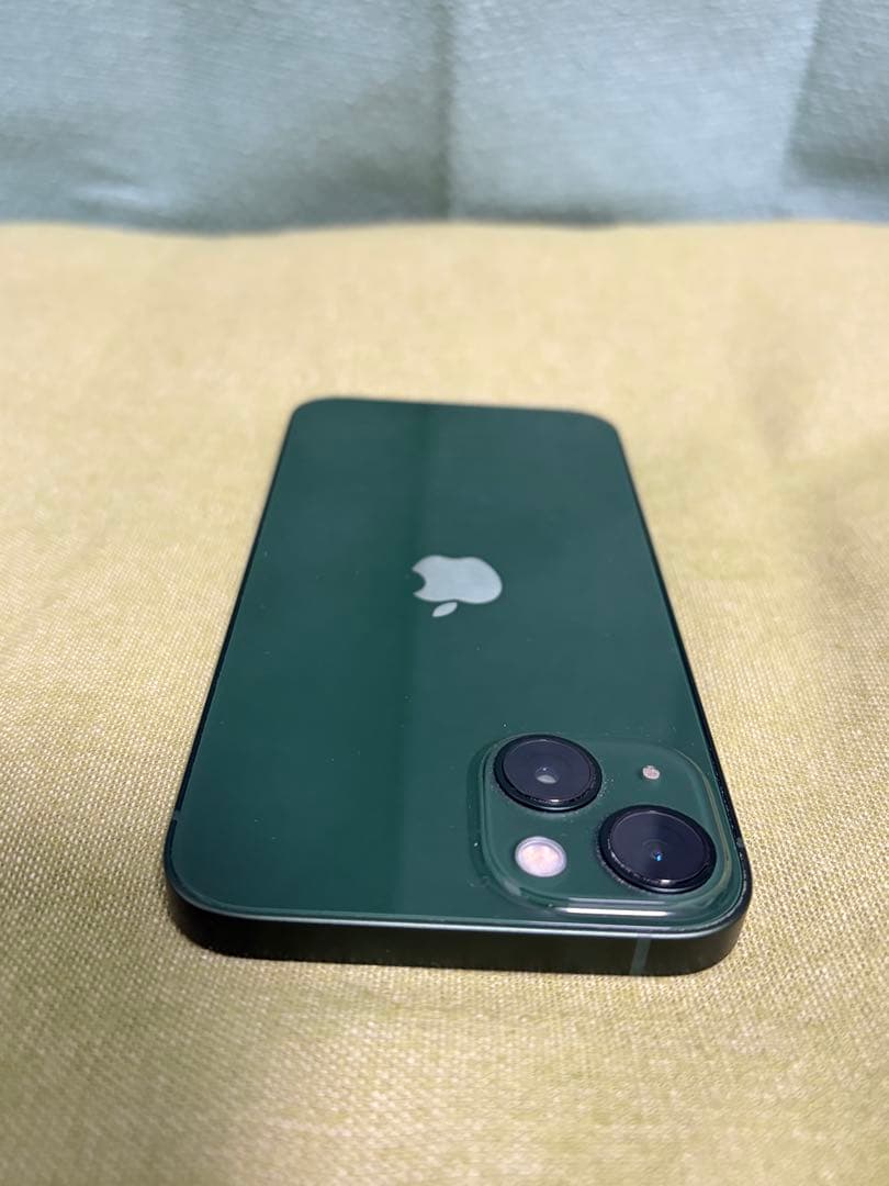 iPhone13 128GB グリーン　保護フィルム付き