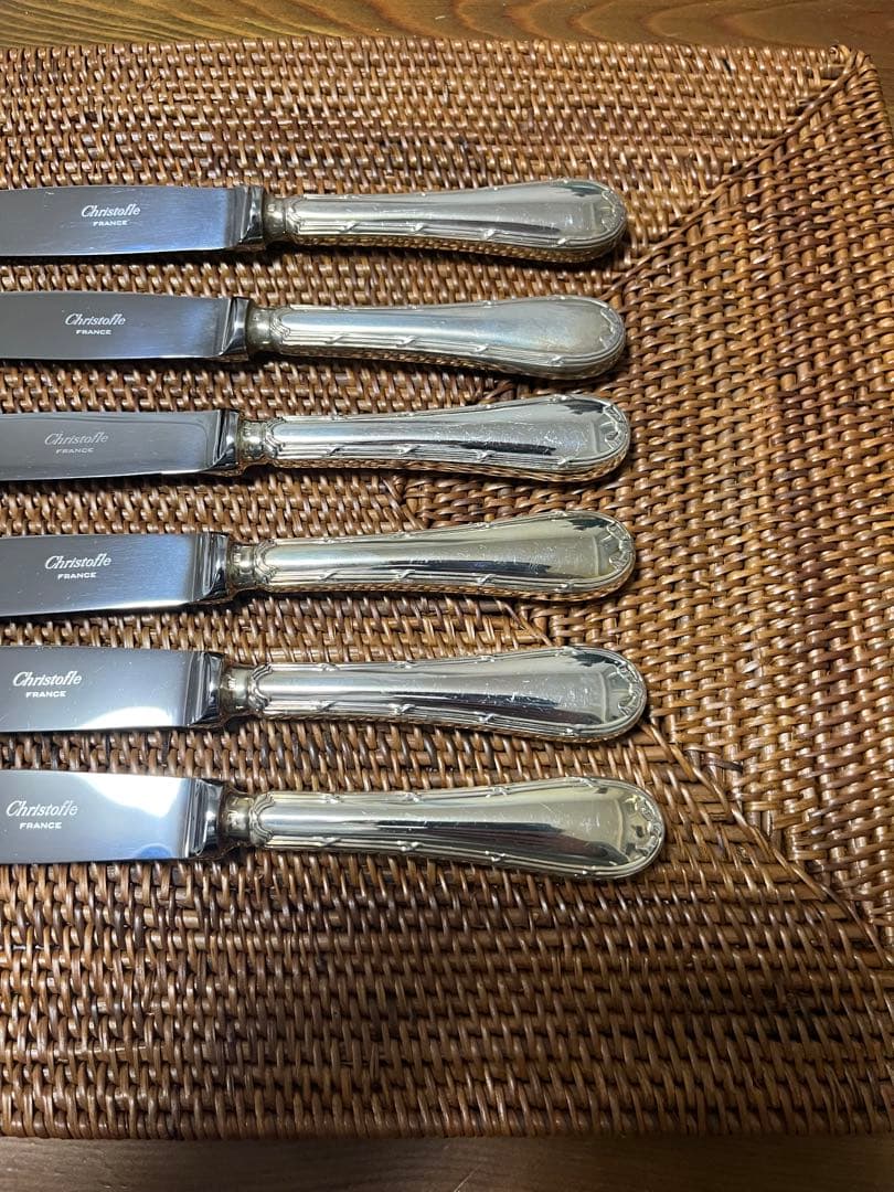 【本日最終出品日】クリストフル　 Christofleナイフ　6点セット