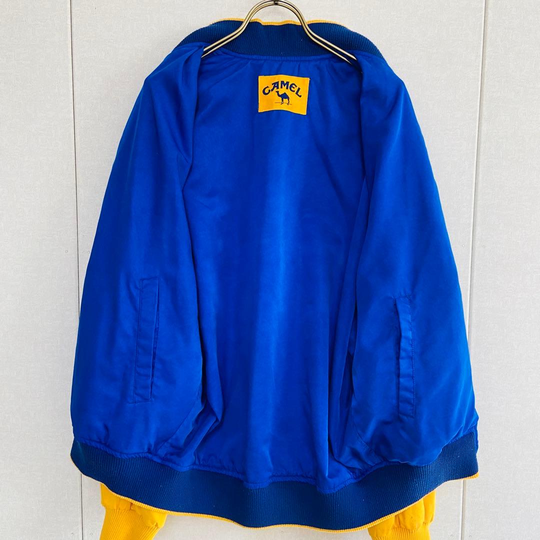 【当時物】　キャメル　オフィシャルジャケット　ブルゾン　ナイロンジャケット