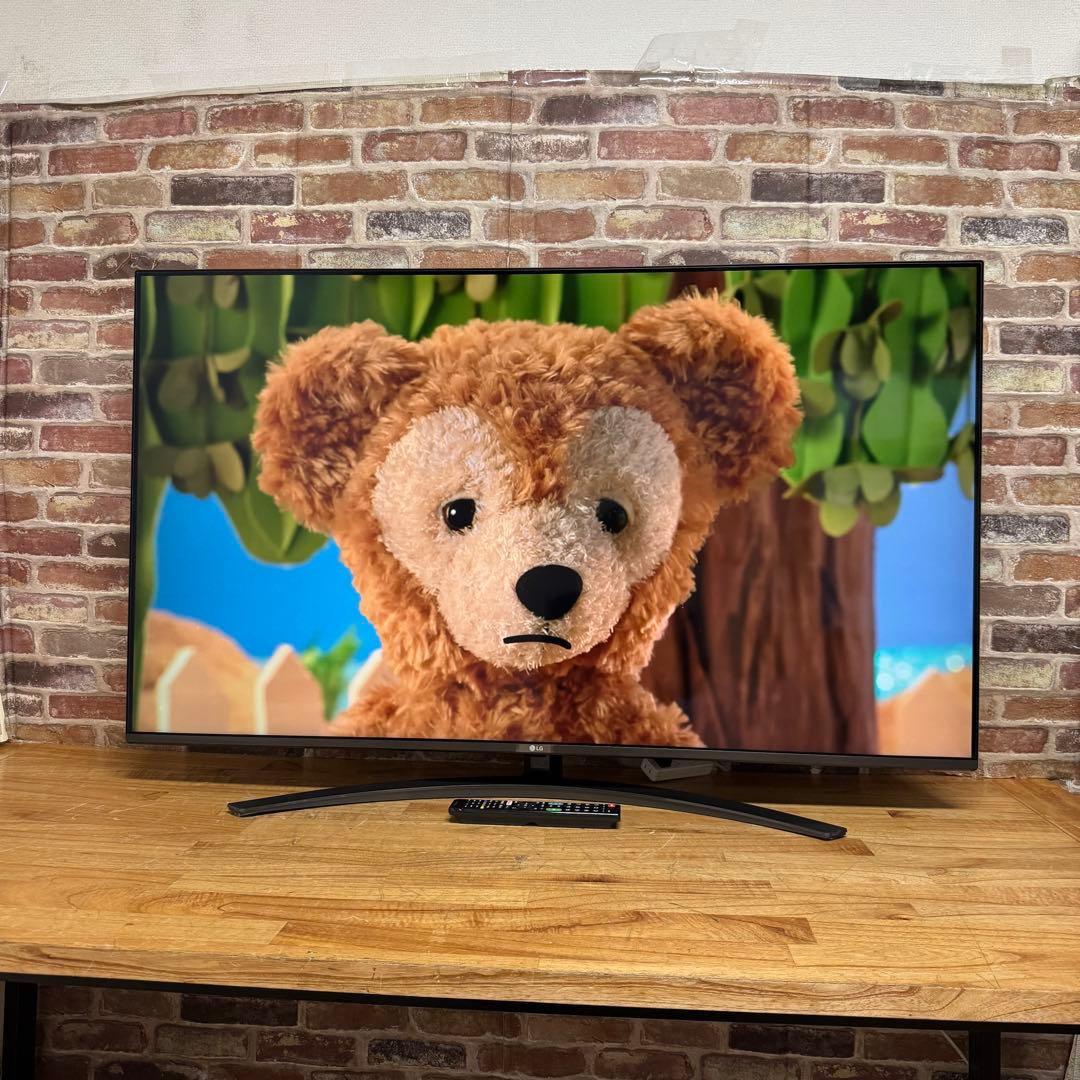 LG 55V型 4Kチューナー内蔵 液晶テレビ 55SM8100 動画アプリ搭載