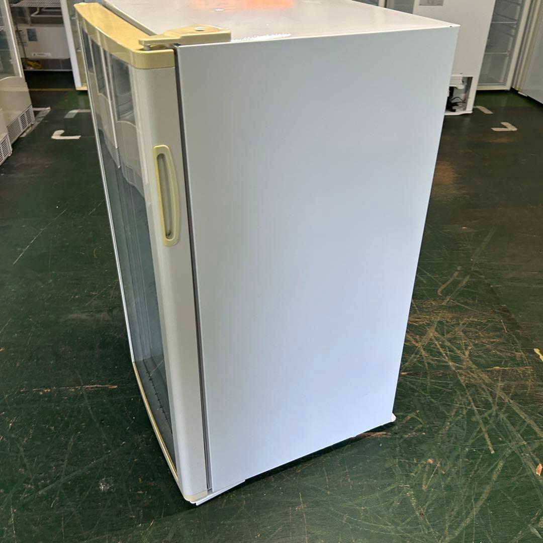 130業務用 冷蔵ショーケース オフィスコンビニ XW-105 左右開き 小型