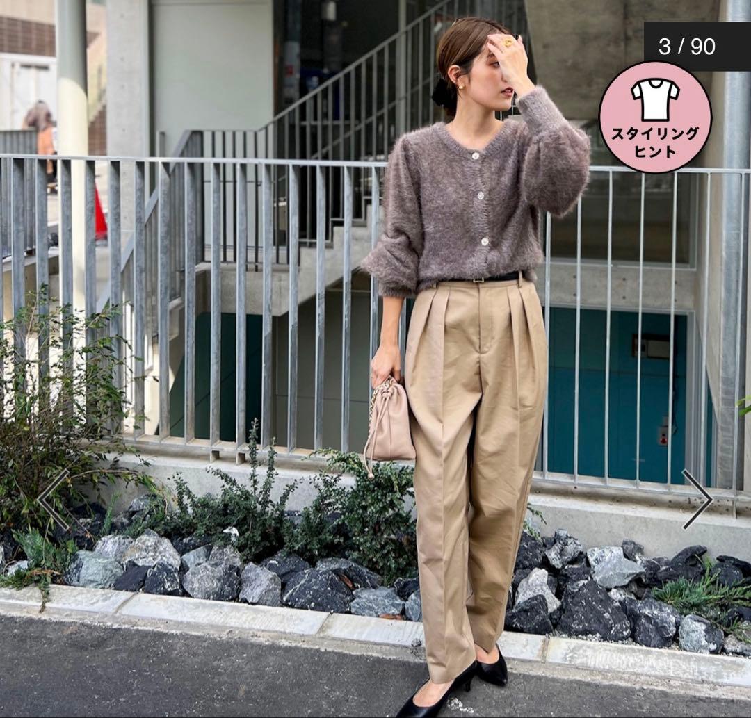 トラント⭐︎NOLLEY'S sophi ベージュワイドパンツ飯豊まりえさん