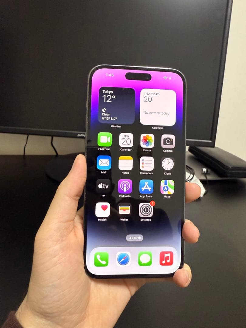 Apple iPhone 14 Pro Maxディープパープル 本体