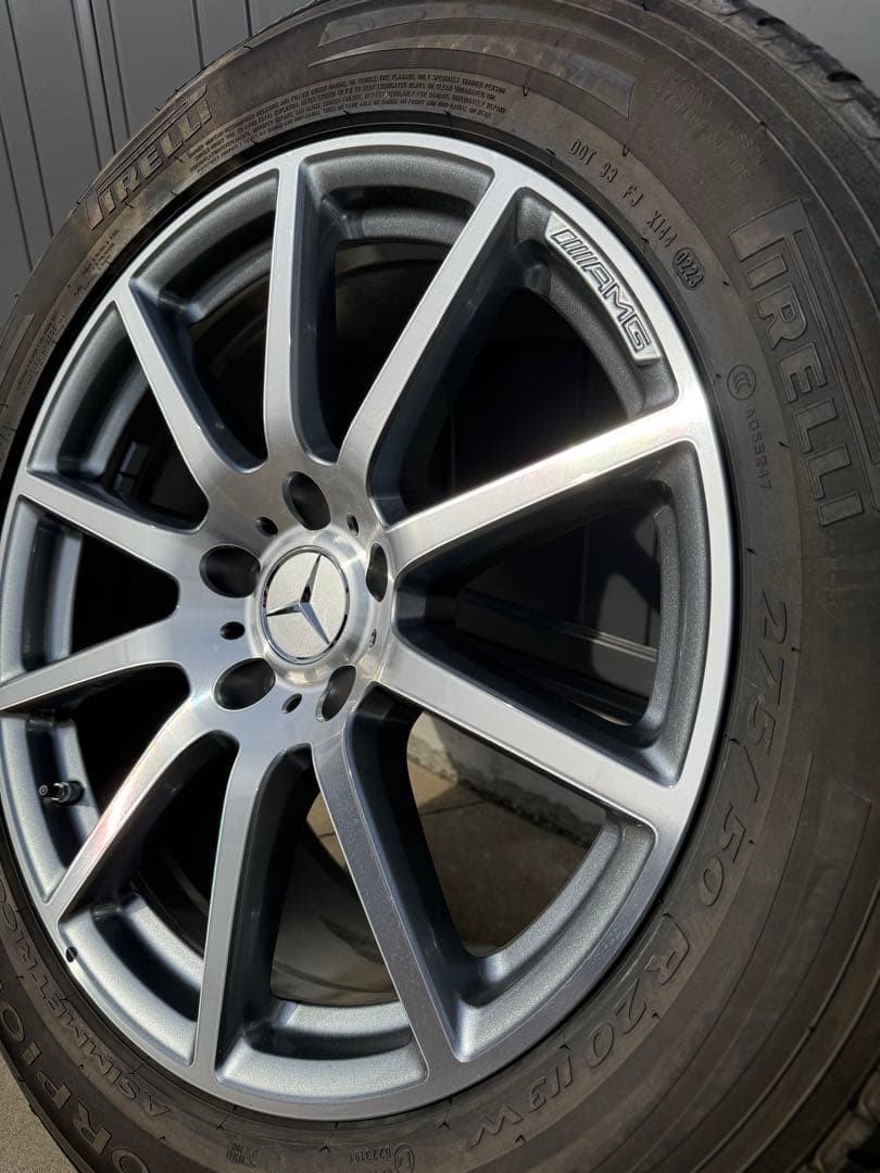 メルセデスAMG Gクラス G63 純正ホイール ピレリ 275/50R20