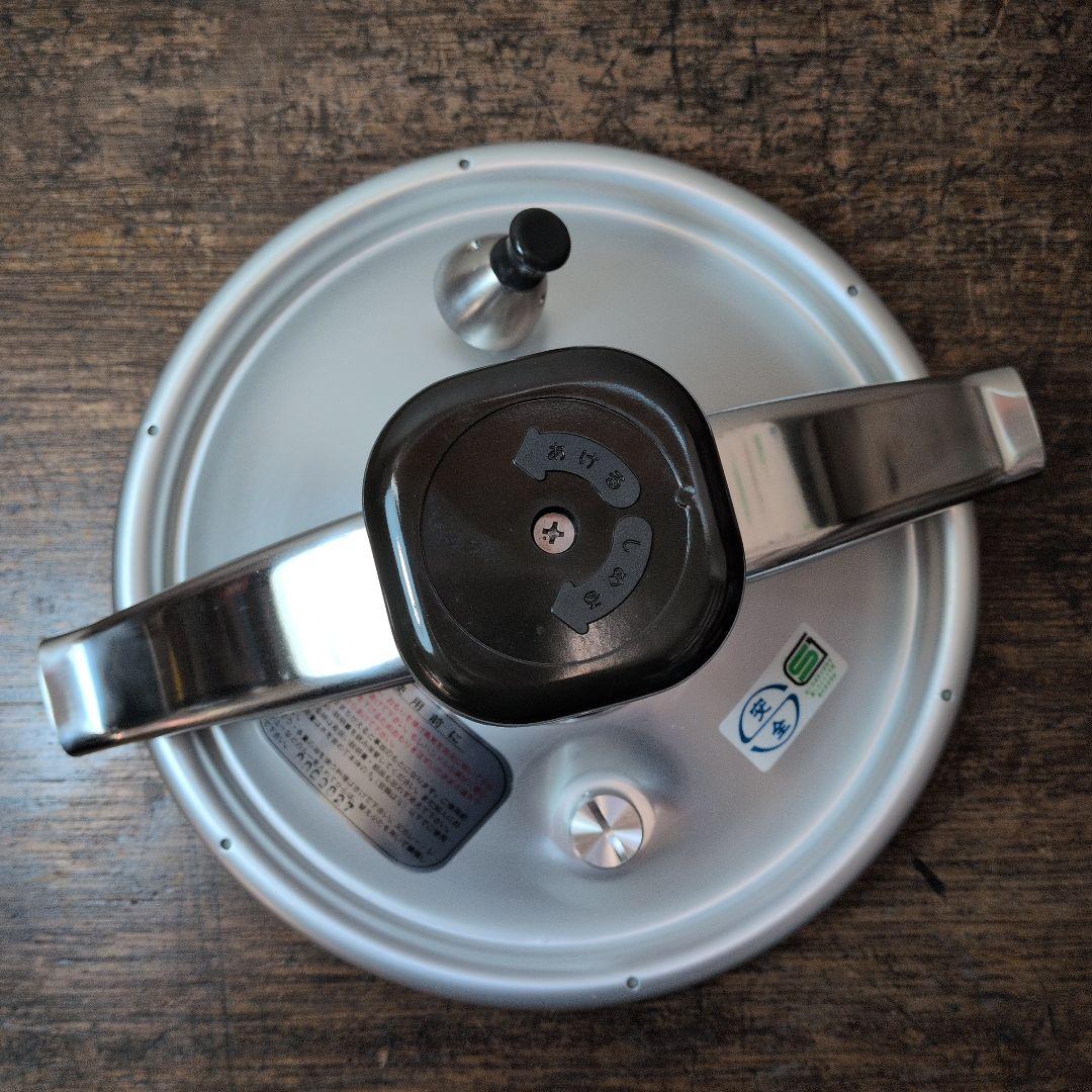 理研圧力鍋R-60 6.0㍑（1升用）理研軽金属工業