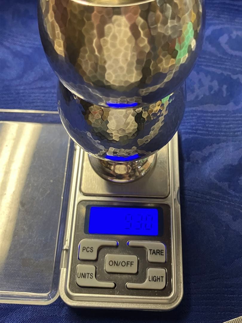 花*様 KDK ハンマードワイングラス 2個セット　ジャンク2個付き