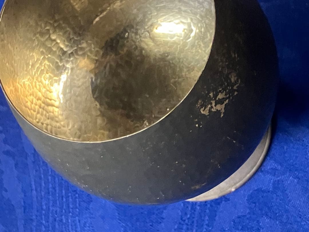 花*様 KDK ハンマードワイングラス 2個セット　ジャンク2個付き