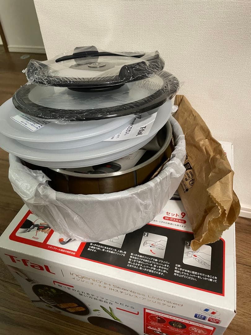 T-fal ingenio IH ステンレスアンリミテッド