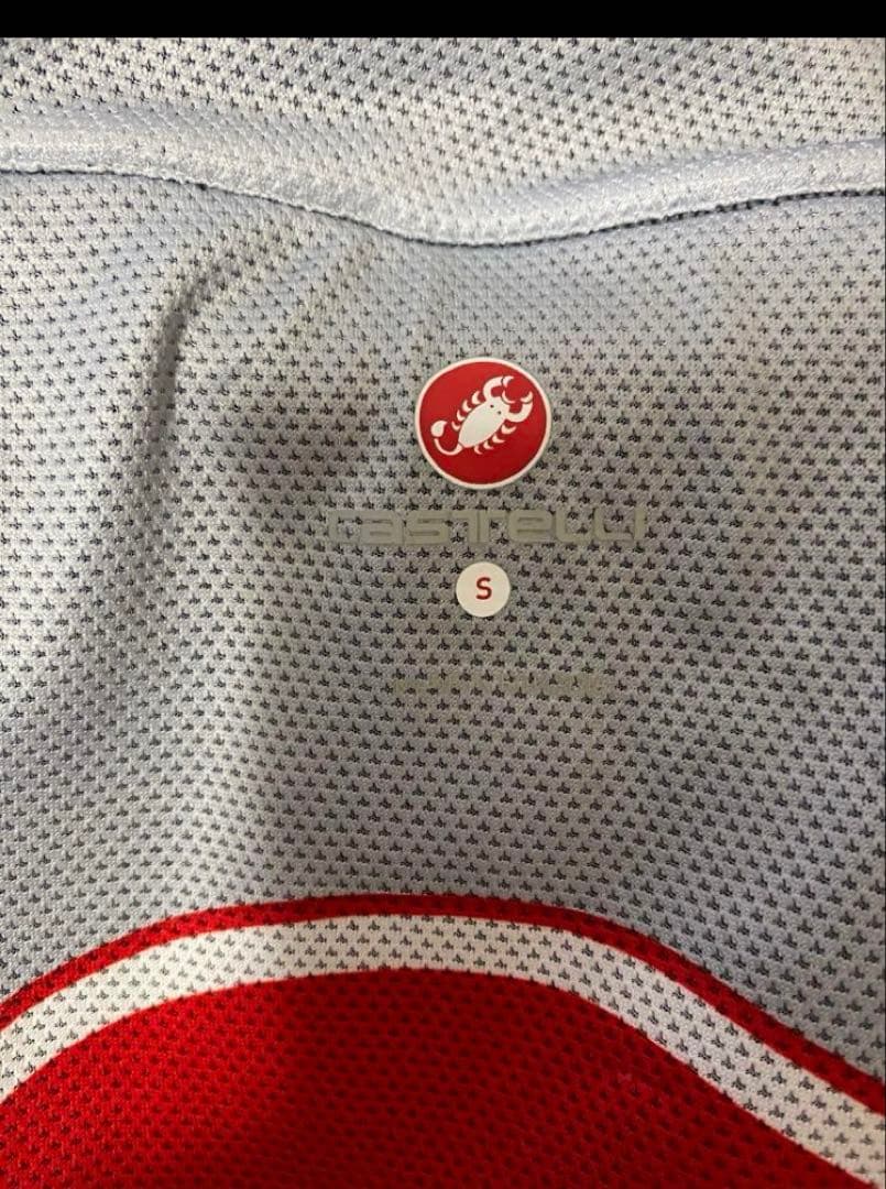 CASTELLI(カステリ) ROSSO CORSA 防風防寒ジャージ　サイズS