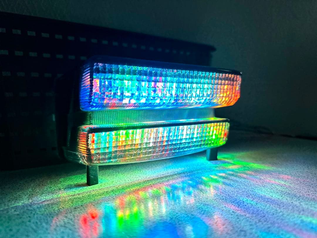 XJR400 4HM クリアテール RGB LED 切替スイッチ