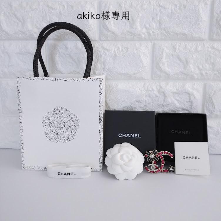 CHANEL フラワーモチーフ ブローチ