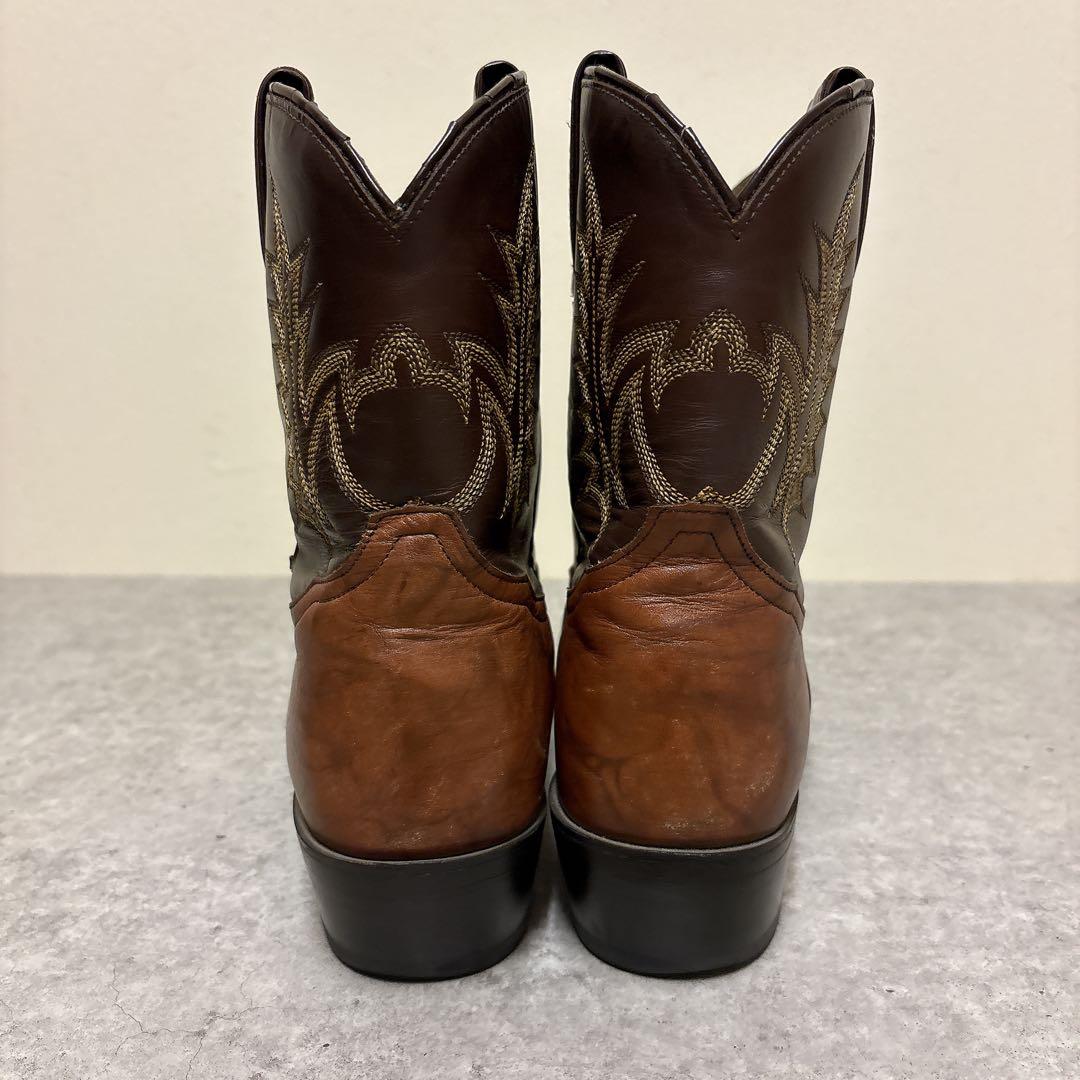 希少 Tony Lama ウエスタンブーツ 刺繍 リザードトゥ Y2K 25EE
