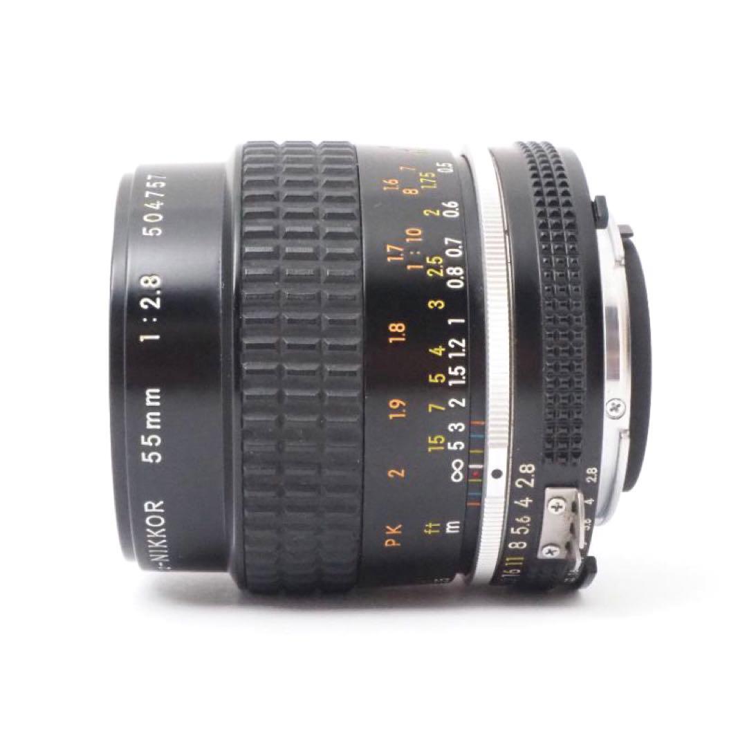 美品 /ニコン NIKON Ai-s NIKKOR 55mm f2.8 #168