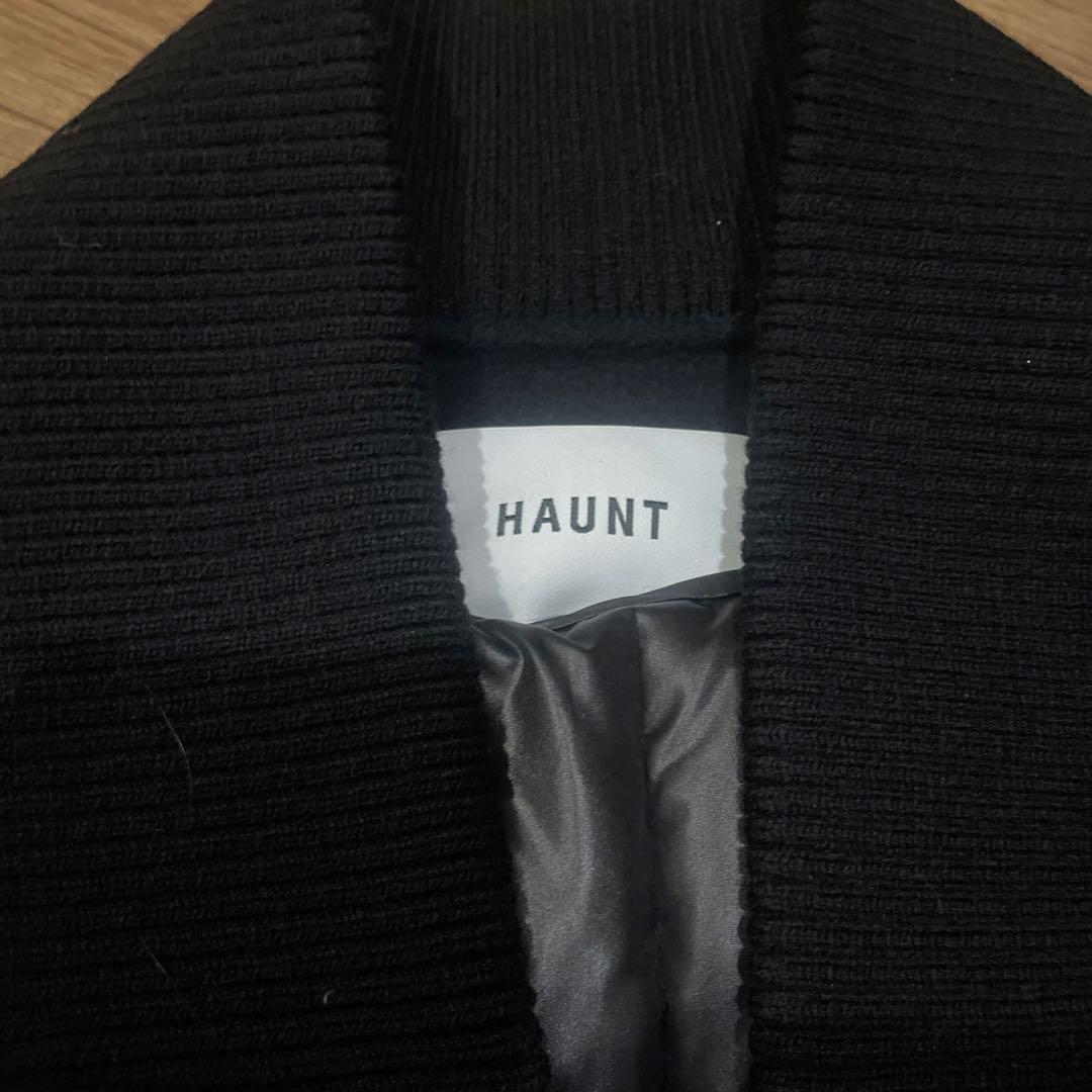 HAUNT ブラック　ウール　ブルゾン