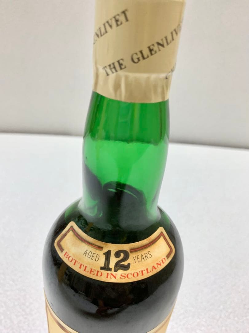 未開栓 グレンリベット GLENLIVET 12年 スコッチウィスキー 古酒