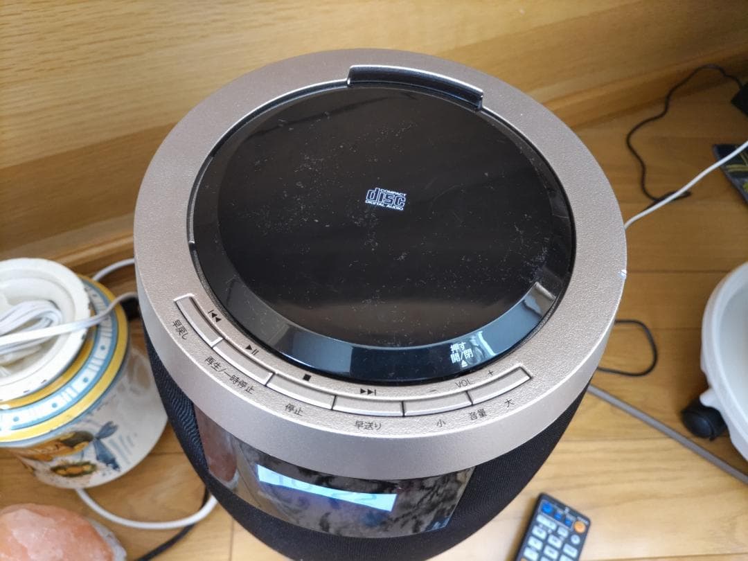 AIWAシステムコンポXR-BUX10　CD・ラジオ・USB・Bt・AUX 他