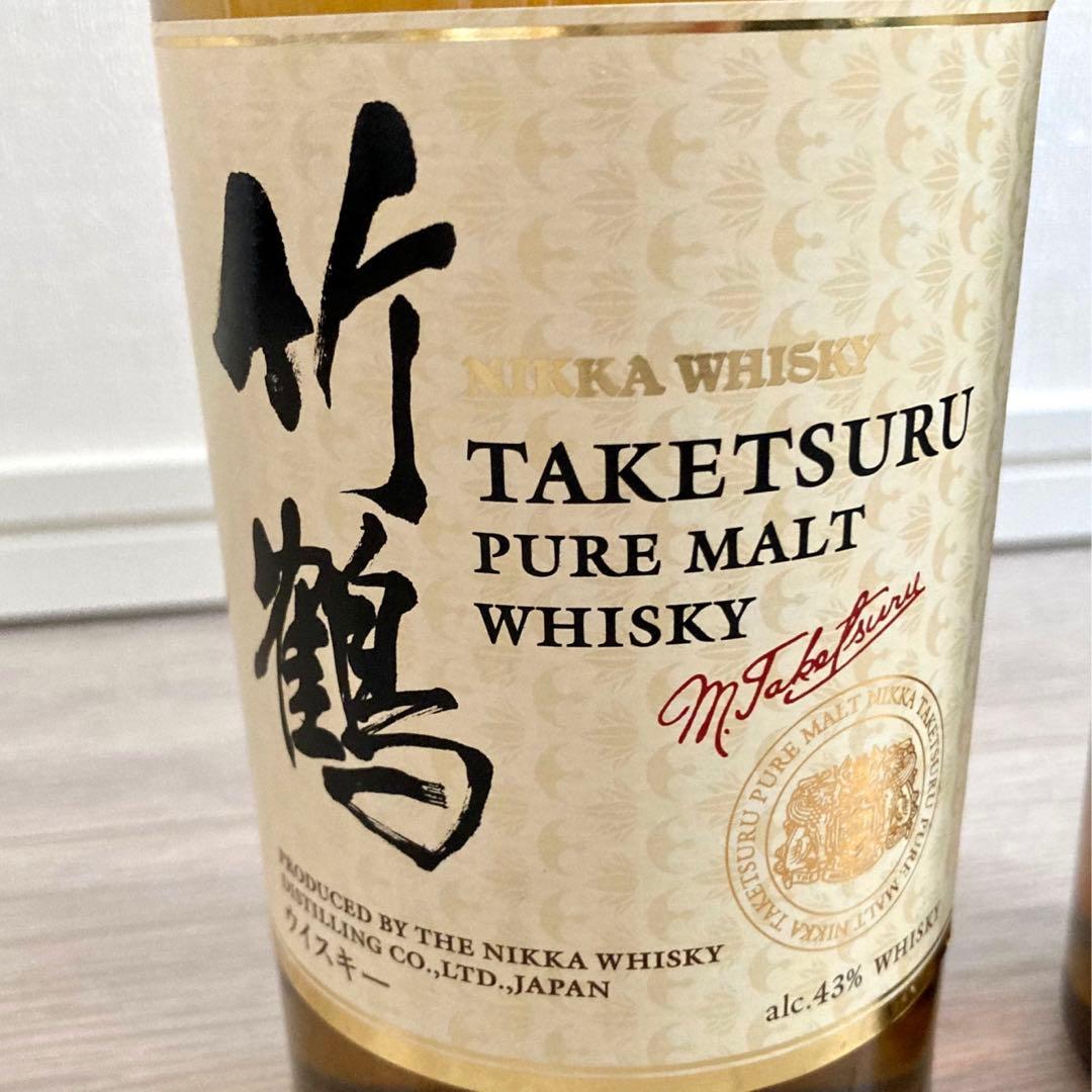 【終売品】竹鶴17年 旧ラベル 竹鶴 ピュアモルト セット