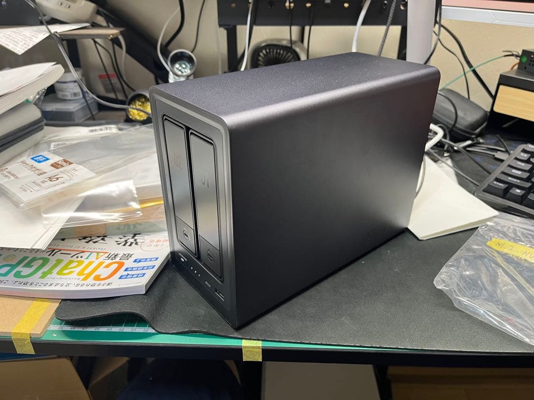 【美品】8TB UGREEN NASync DXP2800 2ベイ