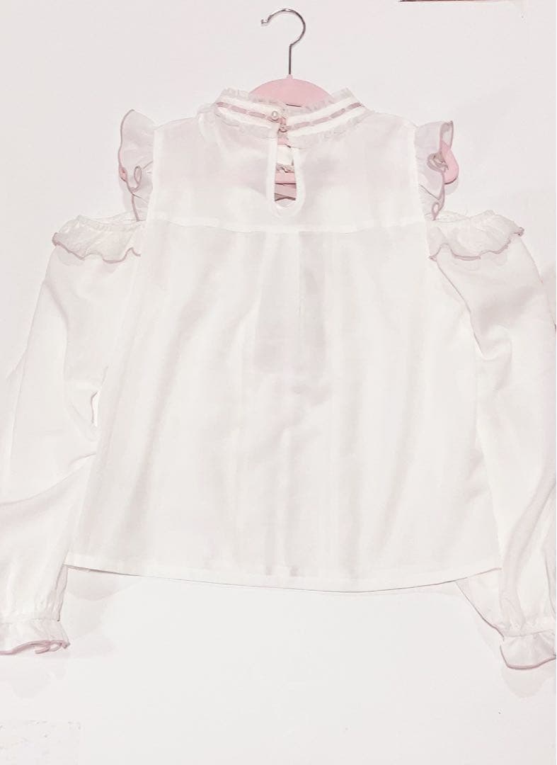 LIZ LISA 3つリボンハートチョーカーブラウス