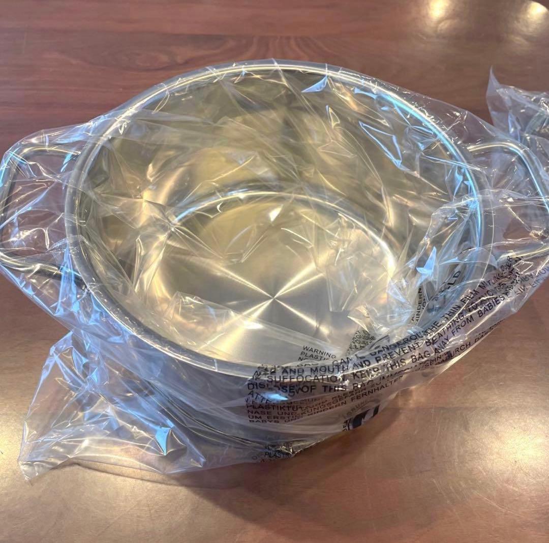 新品　未使用　WMF キャセロール　20㎝　両手鍋　IH対応