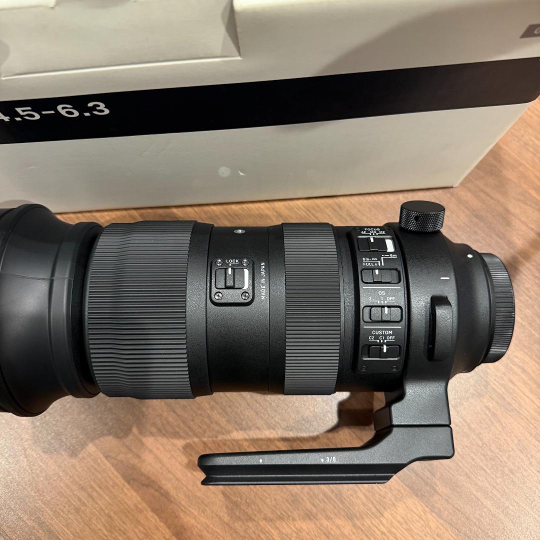 SIGMA 60-600mm F4.5-6.3 DG OS HSM EFマウント