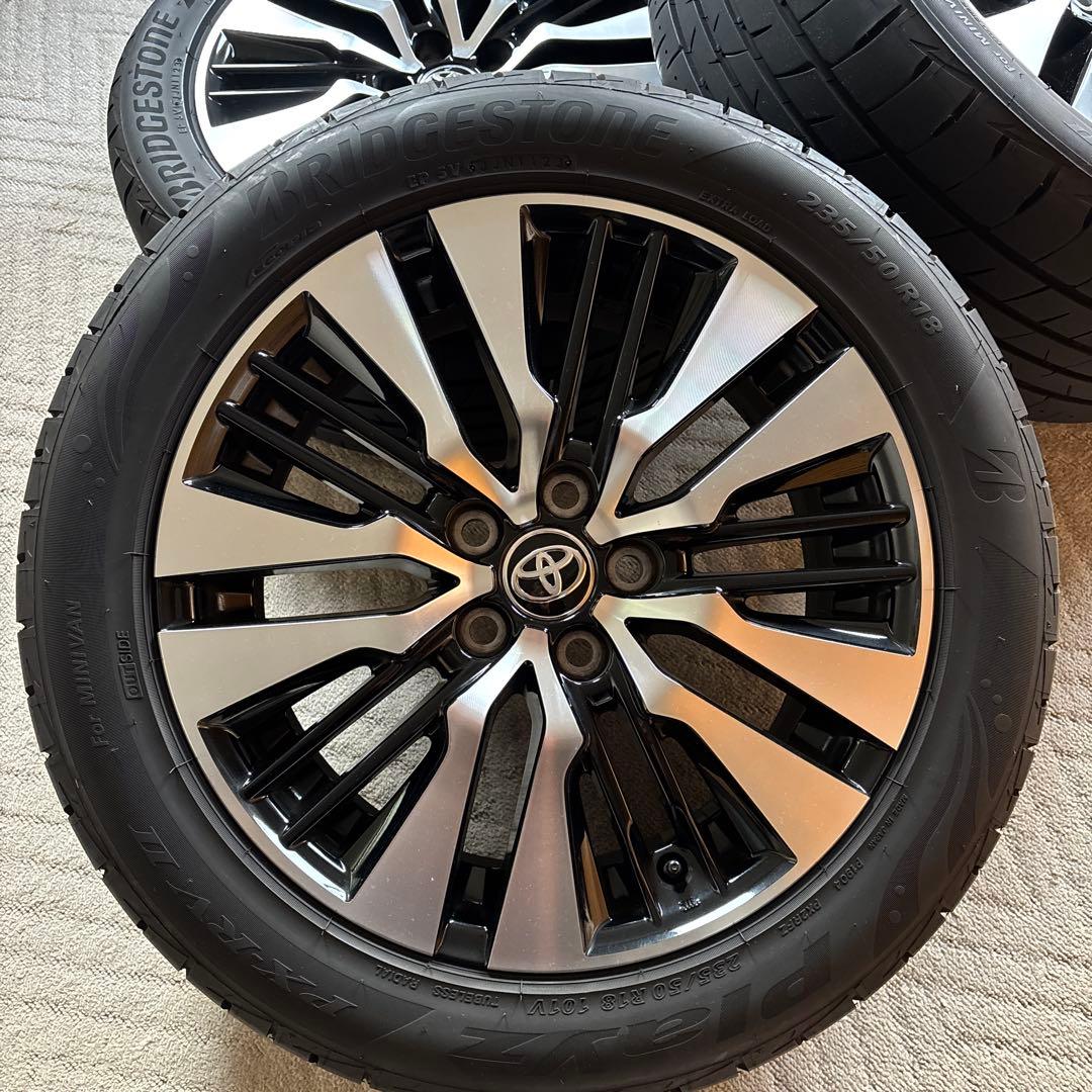 アルファード30後期SC純正ホイール